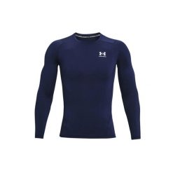 Podkoszulek Under Armour Hg Armour Comp Ls, Mężczyźni. Białe podkoszulki Under Armour, m, bez wzorów, z materiału, bez ramiączek. Za 206.70 zł.