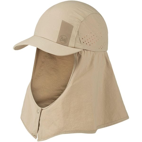 Czapka z daszkiem Buff Sahara Birch Grey S/M. Szare czapki z daszkiem Buff, bez wzorów. Za 207.99 zł.