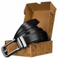 Pasek męski Peterson [DH] PTN AB35 czarny. Czarne paski Peterson, bez wzorów, z jeansu. Za 77.98 zł.