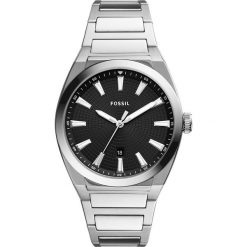 Fossil Zegarek męski kolor srebrny. Szare zegarki Fossil, srebrne. W wyprzedaży za 569.99 zł.