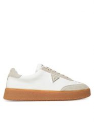 Guess Sneakersy FMTWIM LEA12 Biały. Białe buty sportowe casual Guess, z aplikacjami, ze skóry, bez zapięcia. Za 639.99 zł.