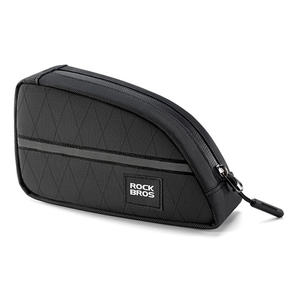 Torba na ramę trójkątną Rockbros 0.8L - Czarna. Czarne torby na ramię ROCKBROS, bez wzorów, z materiału, na ramię, bez dodatków. Za 95.60 zł.
