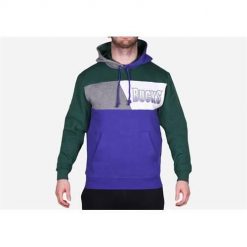 Bluza sportowa męska Mitchell & Ness Milwaukee Bucks. Zielone bluzy z kapturem Mitchell & Ness, m, bez wzorów, z kapturem. Za 521.00 zł.
