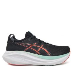Buty do biegania Asics. Czarne buty do biegania ASICS, bez wzorów, bez zapięcia, do biegania. Za 719.99 zł.
