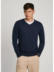Pepe Jeans Sweter "New Andre" w kolorze granatowym rozmiar: S. Niebieskie swetry nierozpinane Pepe Jeans, s, bez wzorów, z bawełny, bez kołnierzyka, bez ramiączek. Za 212.45 zł.