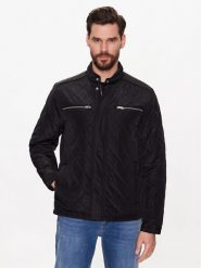 Lindbergh Kurtka przejściowa 30-301076 Czarny Regular Fit. Czarne kurtki Lindbergh, m, bez wzorów, z syntetyku, bez kaptura. Za 509.99 zł.