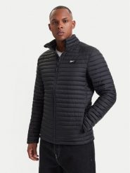 Reebok Kurtka przejściowa RCC00085 Czarny Regular Fit. Czarne kurtki Reebok, m, bez wzorów, z syntetyku, bez kaptura. Za 299.99 zł.