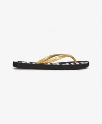 Superdry Klapki Code Core Sport z gumy - Czarny/Złoty metaliczny. Czarne klapki Superdry, z gumy. Za 126.80 zł.