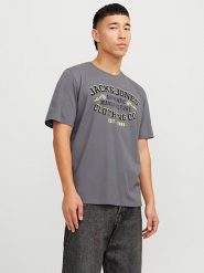 Jack & Jones Koszulka w kolorze szarym rozmiar: M. Szare bezrękawniki Jack & Jones, m, bez wzorów, z bawełny, bez kołnierzyka, bez ramiączek. Za 41.79 zł.