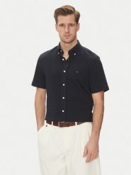 Tommy Hilfiger Koszula Performance MW0MW38663 Granatowy Regular Fit. Niebieskie koszule Tommy Hilfiger, m, bez wzorów, z bawełny, bez kołnierzyka, bez ramiączek. Za 279.99 zł.