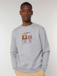 WOOOP Bluza w kolorze szarym rozmiar: M. Szare bluzy Wooop, m, bez wzorów, bez kaptura. Za 108.99 zł.