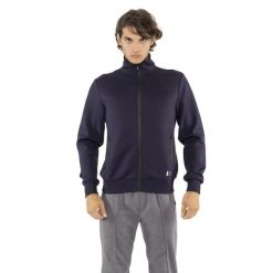 Leone 1947 Tech Herren-Winter-Neopren-Bluza Reißverschluss. Niebieskie bluzy LEONE 1947 APPAREL, bez wzorów, z lycry, bez kaptura. W wyprzedaży za 235.76 zł.
