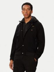 Aeronautica Militare Kurtka bomber 262AF0525UF00691 Czarny Regular Fit. Czarne kurtki Aeronautica Militare, m, bez wzorów, z syntetyku, bez kaptura. Za 894.99 zł.