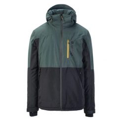 Męska Kurtka Moren Colour Block Jacket. Czarne kurtki Hi-tec, m, bez wzorów, z materiału, z kapturem. Za 689.15 zł.