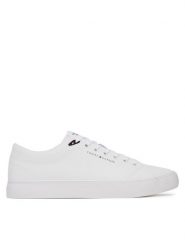 Tommy Hilfiger Tenisówki Th Hi Vulc Core Low Lth Ii Ess FM0FM05511 Biały. Białe trampki Tommy Hilfiger, m, bez wzorów, bez zapięcia. Za 429.99 zł.