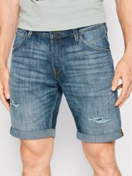 Jack&Jones Szorty jeansowe Rick Fox 12201633 Niebieski Regular Fit. Niebieskie szorty Jack&Jones, m, bez wzorów, z bawełny. Za 219.99 zł.