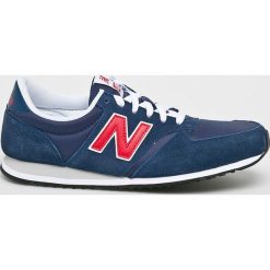 New Balance - Buty U420MTR. Niebieskie buty sportowe casual New Balance, bez wzorów, z materiału, bez zapięcia. W wyprzedaży za 229.90 zł.