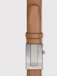 PAKO LORENTE – Pasek męski P000B-PX-807-Y. Szare paski Pako Lorente, bez wzorów, ze skóry, eleganckie. Za 149.99 zł.