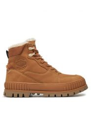 Palladium Trapery Pallashock Warm Wp 74351-252-M Brązowy. Brązowe trapery Palladium, z nubiku, bez zapięcia. Za 699.00 zł.