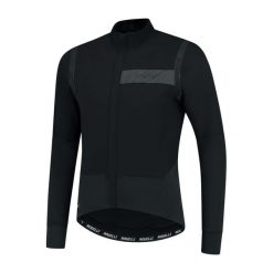 Ultralekka kurtka rowerowa męska Rogelli INFINITE bez ocieplenia. Czarne kurtki Rogelli, na jesień, m, bez wzorów, bez kaptura. W wyprzedaży za 334.00 zł.