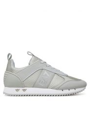 EA7 Emporio Armani Sneakersy X8X185 XR175 U462 Szary. Szare buty sportowe casual EA7 Emporio Armani, bez wzorów, ze skóry, bez zapięcia. Za 739.99 zł.