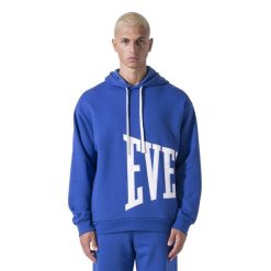 Bluza męska Everlast Exclusive Hoodie Logo. Niebieskie bluzy z kapturem EVERLAST, m, bez wzorów, z bawełny, z kapturem. Za 139.99 zł.