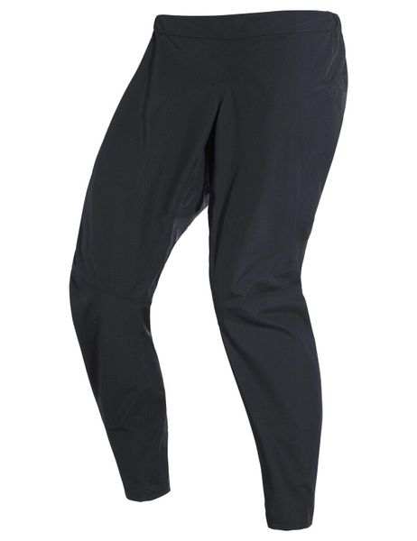 Spodnie rowerowe bez wkładki M Kuro Pro Rain Pants. Czarne spodenki rowerowe Vaude, l, bez wzorów, z materiału, rowerowe. Za 635.85 zł.