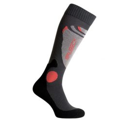 Skarpety unisex Brubeck Biker's Rideout. Czerwone skarpety Brubeck, bez wzorów, z bawełny. Za 69.99 zł.