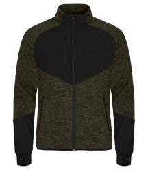 Clique Kurtka Haines z polaru i softshellu – Fog green. Zielone kurtki CLIQUE, s, bez wzorów, z dzianiny, bez kaptura. Za 284.23 zł.