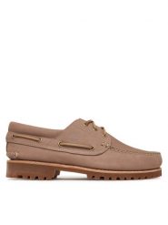 Timberland Półbuty Authentic TB0A2PDQA4V1 Fioletowy. Fioletowe eleganckie półbuty Timberland, bez wzorów, z nubiku, bez obcasa, bez zapięcia. Za 899.99 zł.