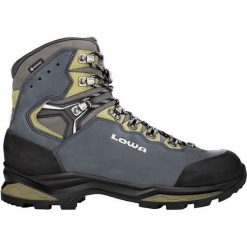 Buty trekkingowe męskie Lowa Camino Evo Gtx. Szare buty trekkingowe Lowa, bez wzorów, z materiału, za kostkę, bez zapięcia, trekkingowe. Za 1,713.00 zł.