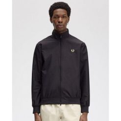 Kurtka Fred Perry J2660fp Czarna. Czarne kurtki Fred Perry, m, bez wzorów, z tkaniny, bez kaptura. Za 808.85 zł.