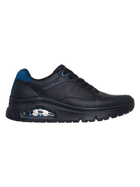 Skechers Skórzane sneakersy w kolorze czarnym rozmiar: 44. Czarne buty sportowe casual Skechers, bez wzorów, bez zapięcia. Za 301.64 zł.
