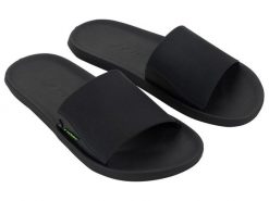 Buty klapki męskie Rider Feel Slide. Czarne klapki Rider, z materiału. Za 69.00 zł.