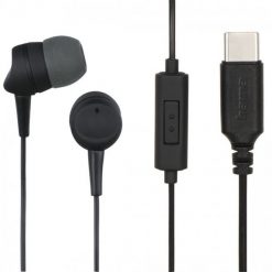 Hama Sea USB-C czarne. Czarne słuchawki dokanałowe HAMA. Za 49.99 zł.
