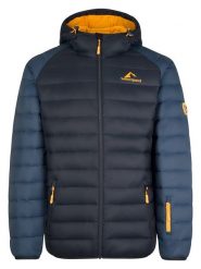 Westfjord Kurtka puchowa "Snaefell" w kolorze granatowym rozmiar: L. Niebieskie kurtki Westfjord, na zimę, l, bez wzorów, z puchu, bez kaptura. Za 311.12 zł.