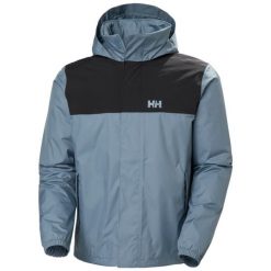 Kurtka wodoodporna Helly Hansen Vancouver. Niebieskie kurtki przeciwdeszczowe Helly Hansen, na lato, m, bez wzorów, bez kaptura. Za 658.50 zł.
