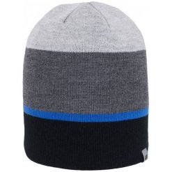 4F Męska Czapka H4Z17 cam004 Ciemny Szary Melanżl-Xl. Szare czapki zimowe marki 4F, z elastanu. W wyprzedaży za 24.00 zł.