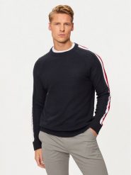 Hechter Paris Sweter 65011 142806 Granatowy Regular Fit. Niebieskie swetry rozpinane Hechter Paris, m, bez wzorów, z bawełny, bez kołnierzyka, bez ramiączek. Za 249.99 zł.