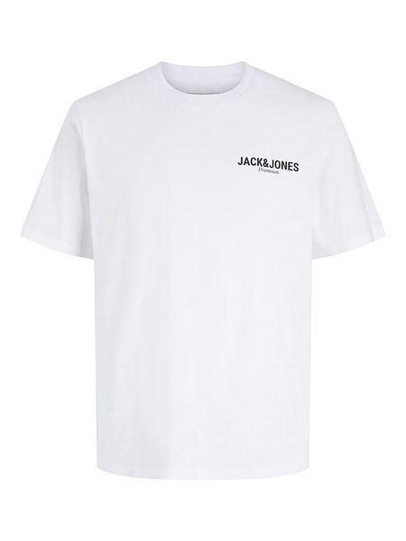 Jack & Jones Koszulka "Blaoscar" w kolorze białym rozmiar: XL. Białe bezrękawniki Jack & Jones, xl, bez wzorów, z bawełny, bez kołnierzyka, bez ramiączek. Za 48.62 zł.