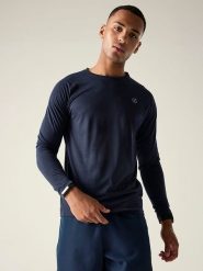 Dare 2b Koszulka trekkingowa "Agile" w kolorze granatowym rozmiar: L. Niebieskie t-shirty sportowe Dare 2B, bez wzorów, z materiału, bez ramiączek, outdoorowe. Za 74.28 zł.