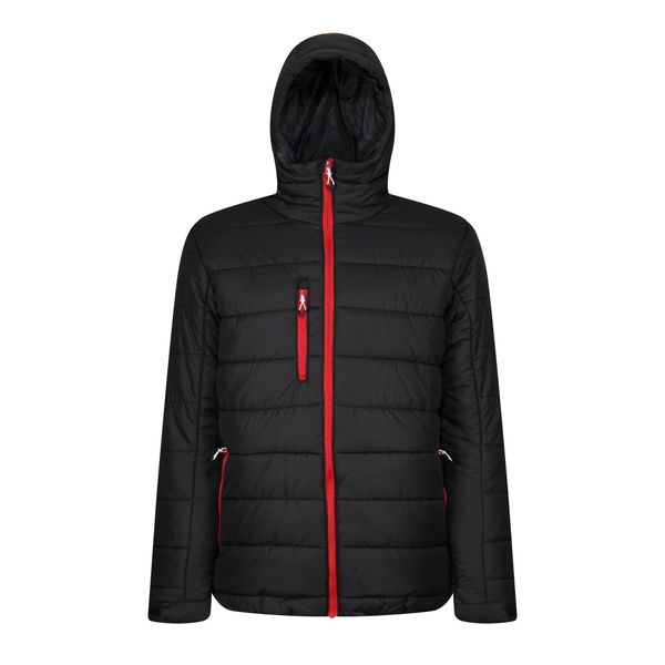Kurtka Ocieplana Męska Produkt Termiczny. Czarne kurtki Regatta, m, bez wzorów, z materiału, z kapturem. Za 249.99 zł.