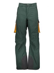 Helly Hansen Spodnie narciarskie "Ullr" w kolorze zielonym rozmiar: L. Zielone spodnie narciarskie i snowboardowe Helly Hansen, l, bez wzorów, z materiału, narciarskie. Za 340.59 zł.