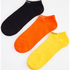 Skarpety stopki 3 pack - Pomarańczo. Skarpety marki Reserved. Za 19.99 zł.