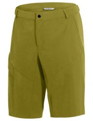 Spodenki rowerowe z wkładką M Tamaro Shorts III. Zielone spodenki rowerowe Vaude, m, bez wzorów, z materiału, rowerowe. Za 469.00 zł.
