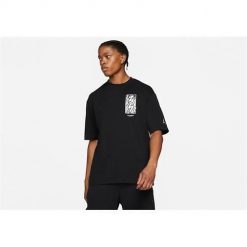 Koszulka sportowa męska Nike Air Jordan Zion. Brązowe t-shirty sportowe Nike, bez wzorów, z bawełny, bez ramiączek. Za 231.00 zł.