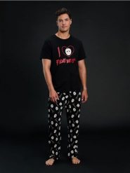 Piżama dwuczęściowa Friday the 13th - wielobarwny. Piżamy Sinsay, l, bez wzorów, bez ramiączek. Za 59.99 zł.