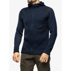 Bluza biegowa męska Houdini Pace Flow Houdi. Niebieskie bluzy Houdini, m, bez wzorów, bez kaptura. Za 634.99 zł.
