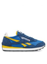 Reebok Sneakersy SS-AZTEC II 100245086 Niebieski. Niebieskie buty sportowe casual Reebok, bez wzorów, ze skóry, bez zapięcia. Za 349.99 zł.