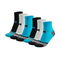 Skarpety do biegania - Uniseks - 6 szt. Niebieskie skarpety Xtreme, bez wzorów, z elastanu. W wyprzedaży za 167.20 zł.